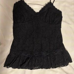 Lace Baby Doll Top